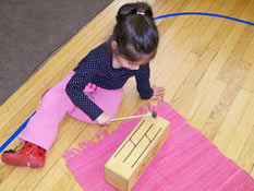 children learn at their own rhythm within the prepared learning environment