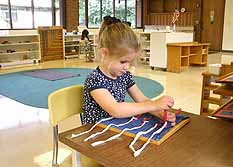 Nationally accredited kindergarten classes at Deerfield North Shore Montessori schools